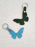 جاکلیدی چرمی Butterfly keychain – چرم گاوی دستدوز