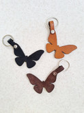جاکلیدی چرمی Butterfly keychain – چرم گاوی دستدوز